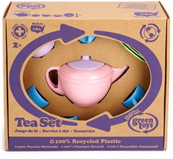 Green Toys service à thé jouet durable théière rose