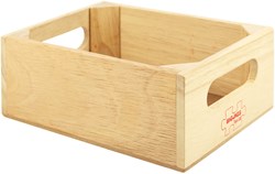 BigJigs houten speelgoed krat - speelkeuken accessoire