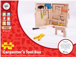 Bigjigs Houten Gereedschapskist incl. 13 Instrumenten