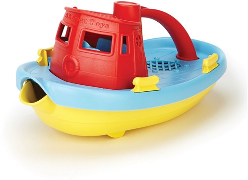 Green Toys Sleepboot - Rood