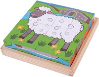 Bigjigs Farm Cube Puzzle-2