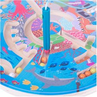 BigJigs houten waterdoolhof puzzel - magnetisch speelgoed-2