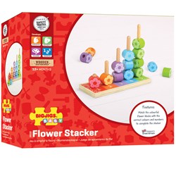 Bigjigs Premier empileur de fleurs