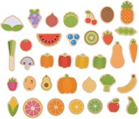 BigJigs magneten speelgoed fruit en groente hout 35-delig-2