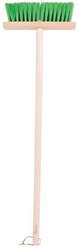 BigJigs houten bezem lange steel - speelgoed bezem 88 cm