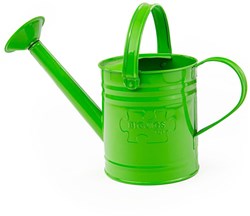 BigJigs kindergieter groen - metalen gieter voor buitenplezier