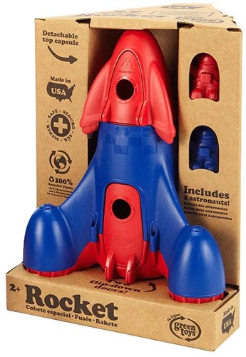 Green Toys fusée jouet durable aventure spatiale enfant