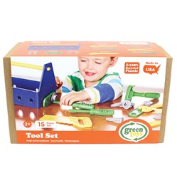 Green Toys gereedschapskist speelgoedset blauw duurzaam
