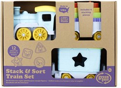 Green Toys train jouet à empiler et trier - éducatif et écologique