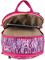 Pick & Pack Tiger Skin Backpack M / Rosa-3