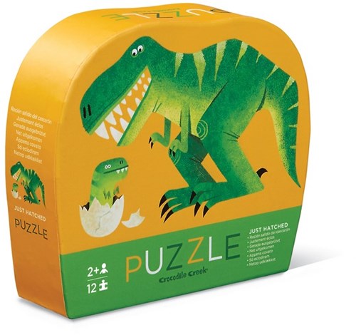 Crocodile Creek mini puzzel Net Uitgekomen - 12 stukjes