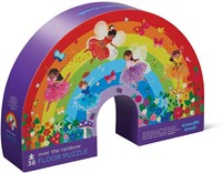 Crocodile Creek gevormde puzzel Over the Rainbow - 36 stukjes