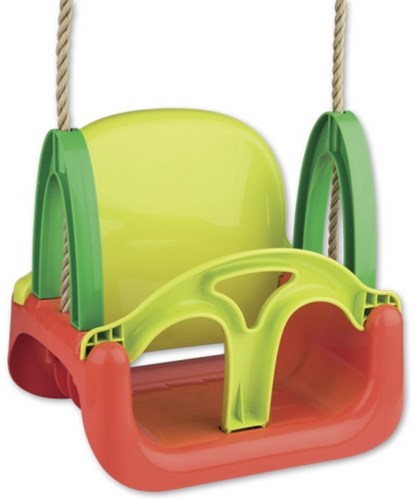Androni Giocattoli schommel 3 in 1 meegroeischommel kunststof multicolor-2