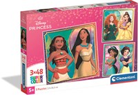 Clementoni 3 Puzzles - Disney Princess -  Teile
