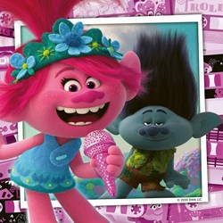 Ravensburger puzzle Trolls 2 Word Tour 3x49p