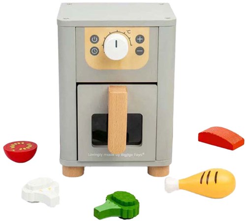 BigJigs friteuse jouet - cuisine éducative pour enfants-2