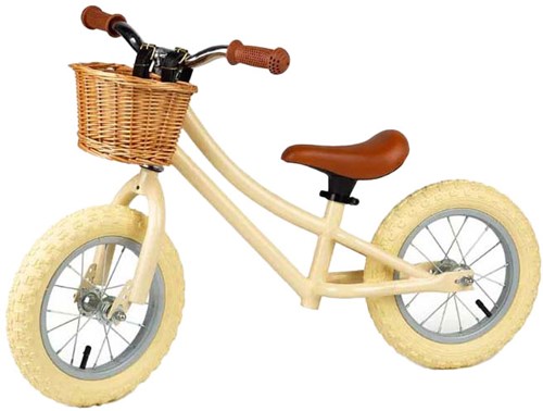 BigJigs loopfiets balansfiets - cream - peuterfiets-3