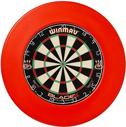 Hot Dartbord Surround Rood Hot 12x3,5 cm