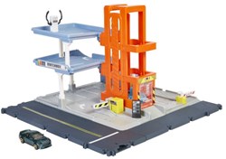 Mattel speelgoed garage - Matchbox Park & Play Garage met auto en geluid