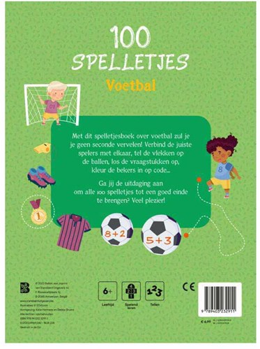 Ballon Kids - livre d'activités football pour enfants 100 jeux 6+-2