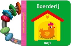 Ballon livre bébé ferme livre hochet pour tout-petits 6m+