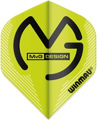 Winmau dart flights Michael van Gerwen groen standaard 3 stuks