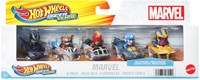 Fisher-Price Hot Wheels voitures de course Marvel 5-pack jouets