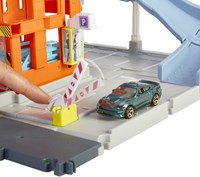 Mattel garage jouet Matchbox Park & Play Garage rouge-3