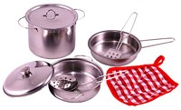 Maison et cuisine Home+kitchen ensemble de poêles en acier 27490