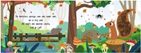 Lantaarn voelboek bosdieren - interactief babyboek met texturen-2
