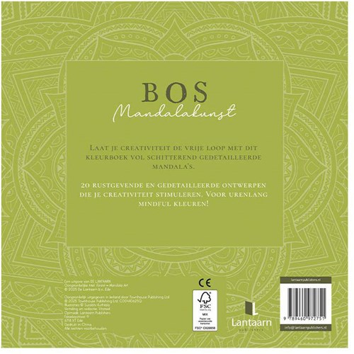 Lantaarn livre de coloriage forêt art mandala pour adultes coloriage détente-2
