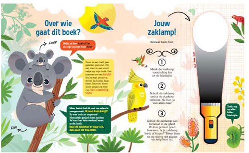 Lantaarn zaklampboek koala's zoeken - interactief kinderboek avontuur-3