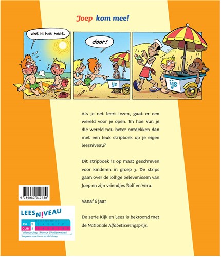 Kinderboeken stripboek Joep kom mee! AVI-Start leesplezier kinderen-2