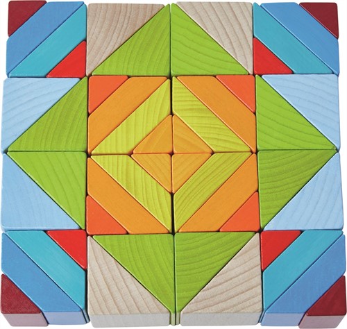 HABA Jeu de construction 3D Blocs Mosaïque