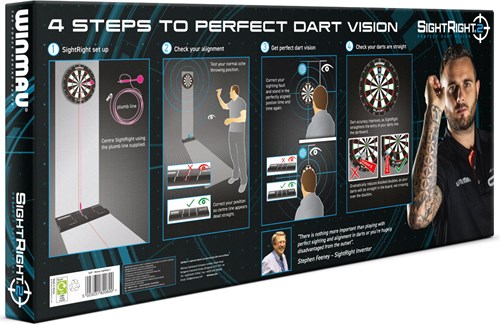 Winmau dart accessoire Sight Right zwart - dart training hulpmiddel-3