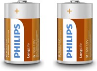 Longlife D-batterijen zinc carbon voor speelgoed en apparaten 2 stuks-3