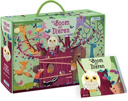 Rebo dieren puzzel boek - Boom vol dieren, 60 stukjes, 5-8 jaar