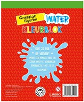 Rebo bloc d’aquarelle figures amusantes livre de coloriage enfants-2