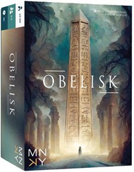 MNKY Entertainment jeu de cartes Obelisk jeu familial stratégique