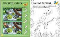 Rebo livre d'autocollants Jungle 1000 autocollants activités coloriage-3
