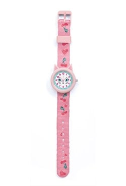 Djeco montre enfant Cat - montre éducative étanche quartz