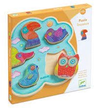 Djeco reliëf puzzel Toucanco