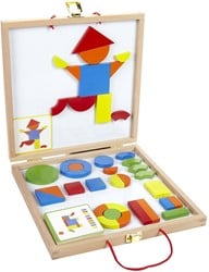 Djeco houten magneten Geoform *