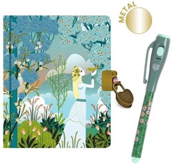 Djeco notitieboek Charlotte little secret notebook - magic pen