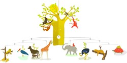 Djeco baby mobiel The African Savannah
