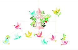 Djeco baby mobiel Birdcage