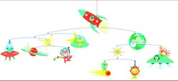 Djeco baby mobiel Rocket