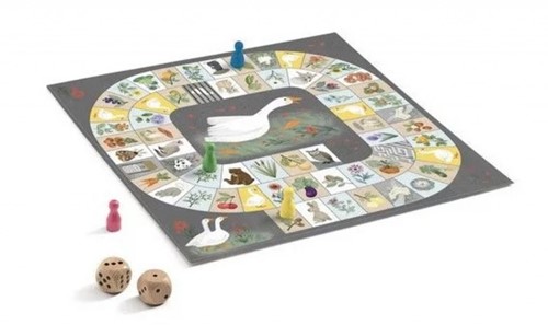 Plateau de jeu de l'oie de Djeco