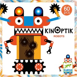 Djeco kinoptik Robots - 58 stukjes