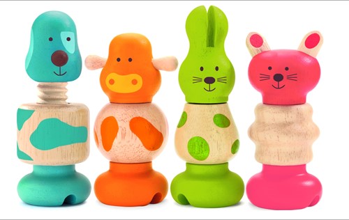 Djeco baby kleuren Vis-animo *
